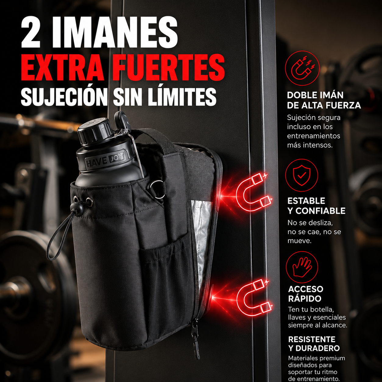 Bolso Magnético de Gym